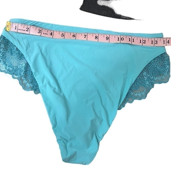 BASTA Lace Matte Tricot High Waist Bikini Bottoms - Picture 4 of 6